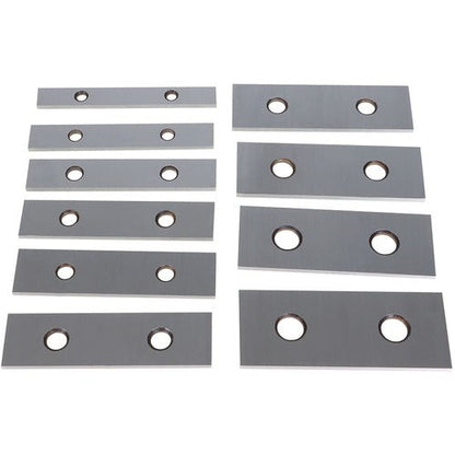 0. 001" 1/8 x 4" 10 Pair Precision Parallel Set Hardened Steel In Case