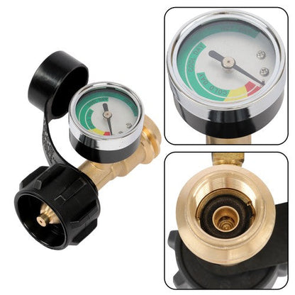 4-PCS QCC1 Inflation Joint Gas Tank Copper Converter Head POL Joint Propane