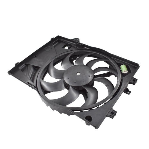 For 13-18 Chevy Trax 1.8L Plastic Radiator AC Condenser Electric Cooling Fan