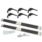 Suit For RAM 1500 Crew Cab 2009-2018 Running Boards Side Steps Left+Right Side