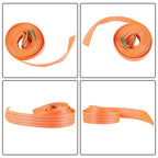 (10) 1.5" x15' 4000lb Ratchet Tie Down Cargo Straps J Hooks Heavy Duty Tie Downs