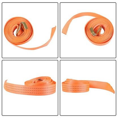 (10) 1.5" x15' 4000lb Ratchet Tie Down Cargo Straps J Hooks Heavy Duty Tie Downs
