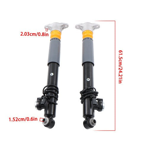 2x Rear Shock Struts w/ Electric For Genesis 2009-2016 Hyundai Equus 2011-16 NEW