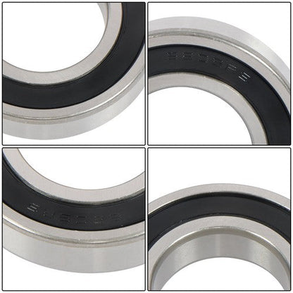 10Pcs 6209-2RS Deep Groove Ball Bearings 45mm Inner Dia 85mm OD 19mm Bore Sealed