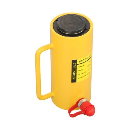 30 Tons Aluminum Hydraulic Cylinder Jack 6 Inch Stroke Single Acting Cylinder