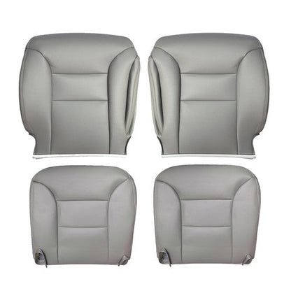 Leather Seat Covers Gray for Chevy Tahoe Suburban 1995 1996 1997 1998 1999
