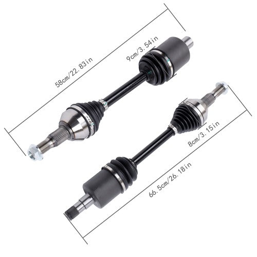For Buick Chevrolet Oldsmobile Pontiac 3.8L1998-2011 2* CV Axle Assembly Front