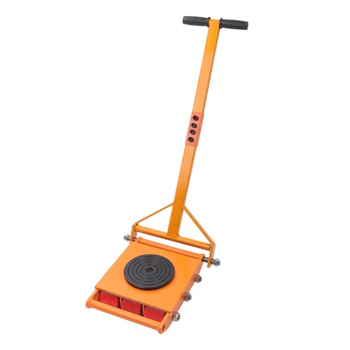 15 Ton Machinery Movers Skate Dolly 360 Rotation Heavy Duty Roller + Handles