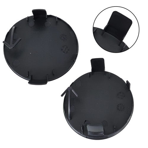 Front Bumper Tow Hook Cover Caps LH and RH Pair 2PCS for Toyota RAV4 2013 2015