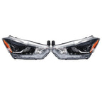 Headlights Headlamps Clear Lens For Nissan Kicks SR 2018 2019 2020 LH+RH Side
