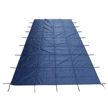 18x34 ft Pool Safety Cover Rectangular Inground Swimming Pool Cover For 16x32 ft