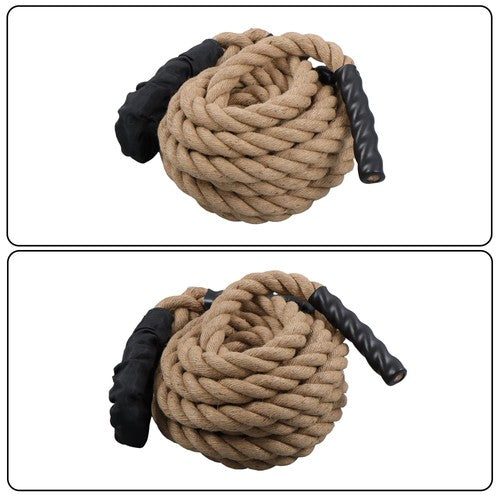 1.5 Inch Diameter 25 FT Outdoor Climbing Rope for Fitness and Strength Training
