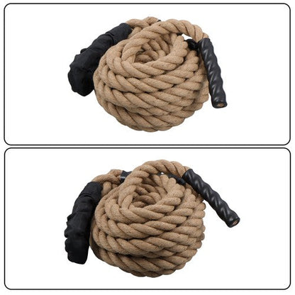 1.5 Inch Diameter 25 FT Outdoor Climbing Rope for Fitness and Strength Training