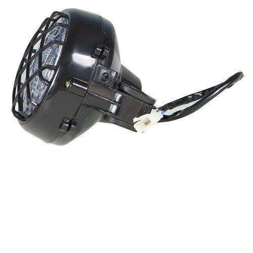 2× Headlights lens bulbs lights grills For Yamaha Banshee 1987-2006 Warrior 350