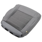 Cloth Passenger Bottom Seat Cover&Foam Cushion Gray For Jeep Wrangler 2007-2012