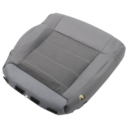 Cloth Passenger Bottom Seat Cover&Foam Cushion Gray For Jeep Wrangler 2007-2012