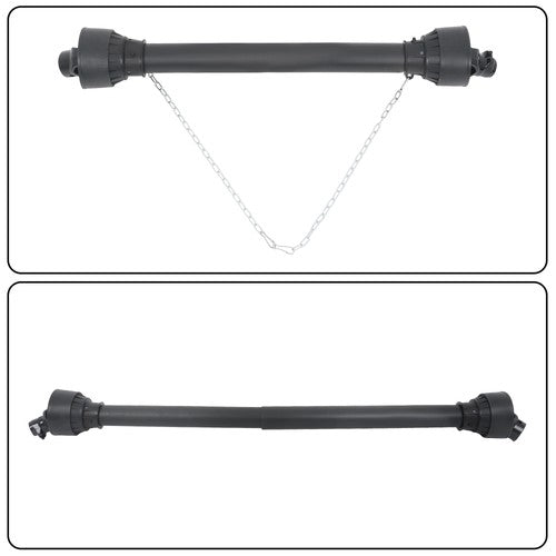 39-55" PTO Shaft PTO Driveshaft for Tractor 1-3/8" T4 Spline/Round Ends New