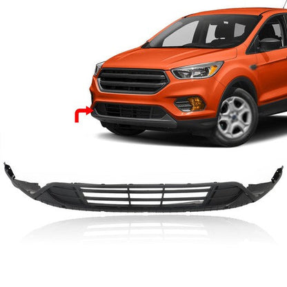 Fit For Ford Escape 2017-2019 Textured Front Lower Bumper Cover Fascia Plastic