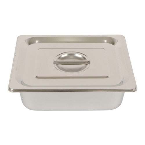 Restaurant Steam Table Pans 8 Pack 1/2 Size 4 Inch Deep Thickened with Lid