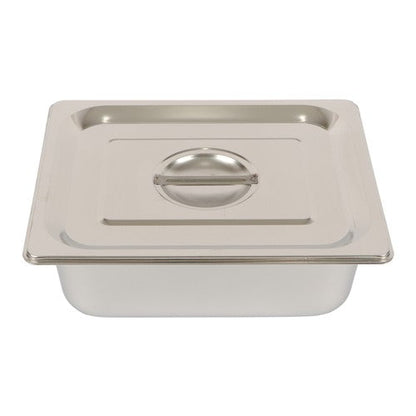 Restaurant Steam Table Pans 8 Pack 1/2 Size 4 Inch Deep Thickened with Lid
