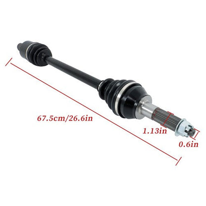 New For Polaris RZR S 800 2009-2014 Rear Left&Right CV Axles Drive Shaft 1332883
