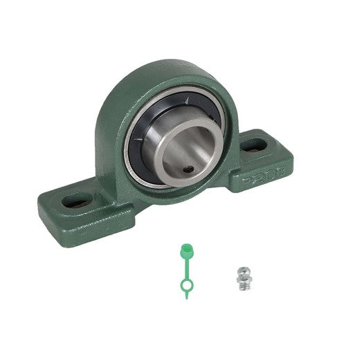 2Piece UCP208-24 Solid Base Pillow Block Bearing 1-1/2 Bore Self Aligning 2 Bolt