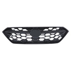 Gloss Black Plastic Honeycomb Front Bumper Upper Grille For Subaru WRX 2022-2024