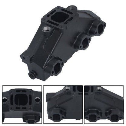 2× Exhaust Manifold For MerCruiser GM V6 1985-2002 175 185 205 262 4.3L 99746A17