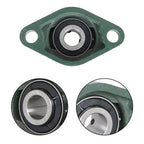10PCS UCFL202-10 Pillow Block Flange Bearing 5/8" Bore 2 Bolt Solid Base
