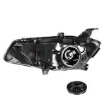 Black For Chevy Malibu 2016 2017 2018 Headlight Assembly Halogen Left+Right Side