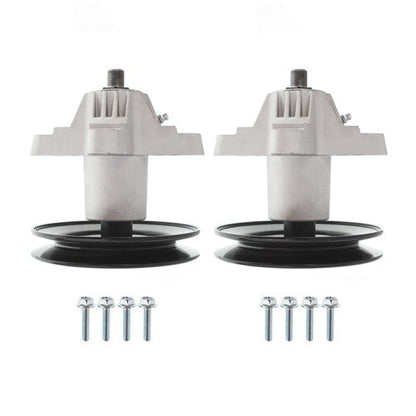 2 Pack Spindle Assembly W/ Bolt For MTD 918-04197 918-0324 918-04197b 42" Decks