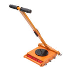 15 Ton Machinery Movers Skate Dolly 360 Rotation Heavy Duty Roller + Handles