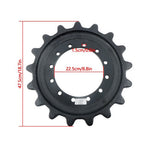 304-1916 Sprocket Fits CAT 299C 289C 279C 279D 289D 299D 3041916 12 Bolt Hole