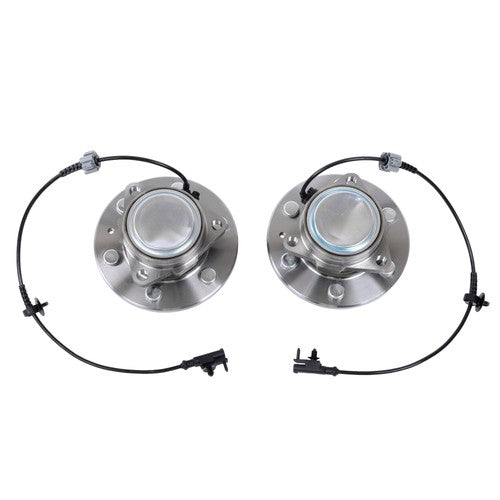 For Sierra 1500 2WD Front Wheel Bearing Hubs Control Arms Suspension Kit 12pc