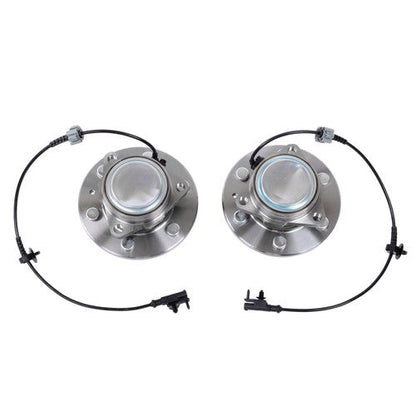 For Sierra 1500 2WD Front Wheel Bearing Hubs Control Arms Suspension Kit 12pc