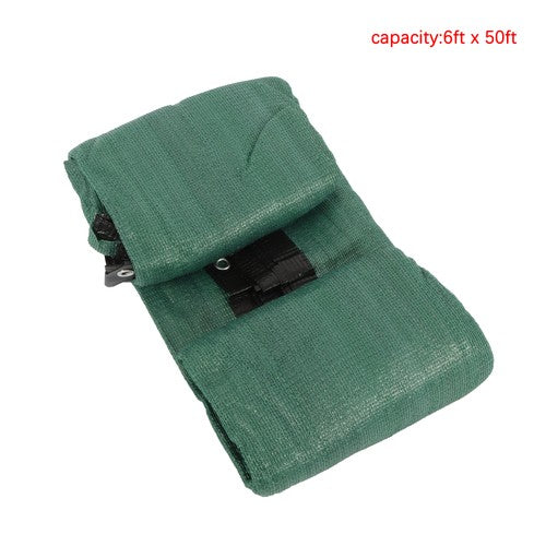 dark green 6FTx50FT garden privacy fence heavy duty barrier net with zip ties