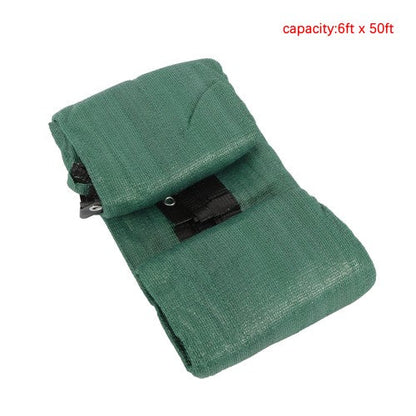 dark green 6FTx50FT garden privacy fence heavy duty barrier net with zip ties
