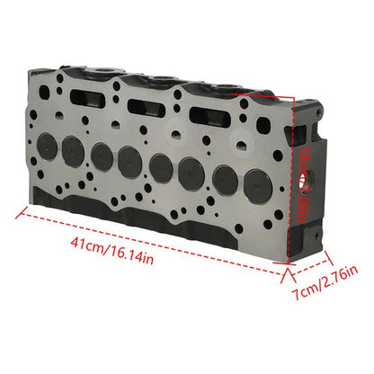 Complete Cylinder Head Assembly For Perkins 3024C/T C2.2T Engine 404D-22