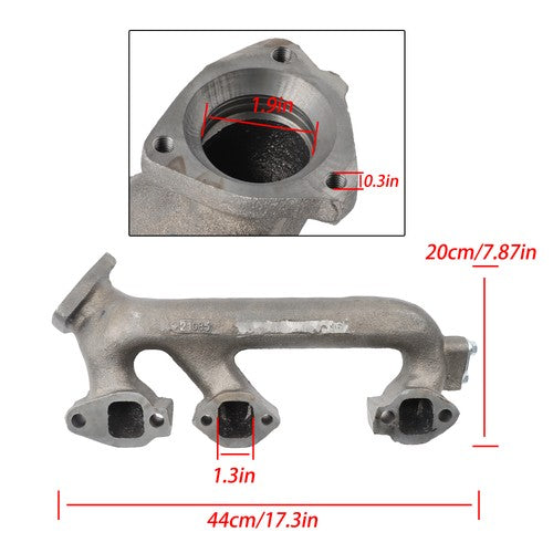 Fit for GMC Sonoma Jimmy Safari 1998-2000 2001 4.3L Right Exhaust Manifold Kit