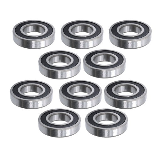 10 Pcs Premium 6208 2RS ABEC3 Rubber Sealed Deep Groove Ball Bearing 40x80x18mm