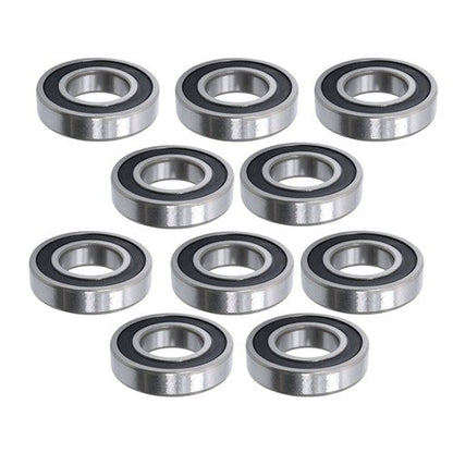 10 Pcs Premium 6208 2RS ABEC3 Rubber Sealed Deep Groove Ball Bearing 40x80x18mm