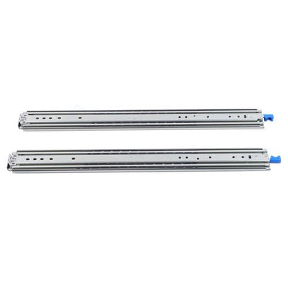 1 Pair 28 Inch With Lock Heavy Duty Drawer Slides 500 Lbs Extension Rails Rail