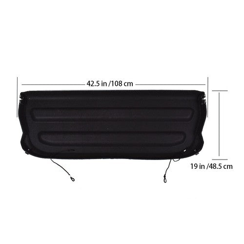 Cargo Cover Shield Shade Tonneau Non Retractable For 2015 2016-2019 Honda New