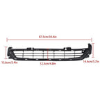 For Chevy Malibu 2014 2015 Plastic Black Front Bumper Cover Grille Assembly