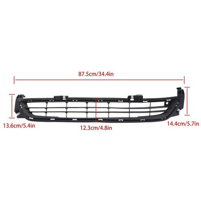 For Chevy Malibu 2014 2015 Plastic Black Front Bumper Cover Grille Assembly