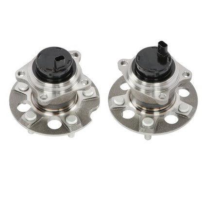 2x Rear Side Wheel Hubs & Bearing Assembly For Toyota RAV4 1996-2005 w/ ABS FWD