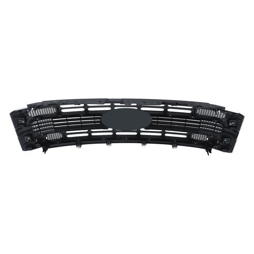 New Plastic Front Upper Bumper Grille Chrome Trim For Ford F250 XL/XLT 2023-2024