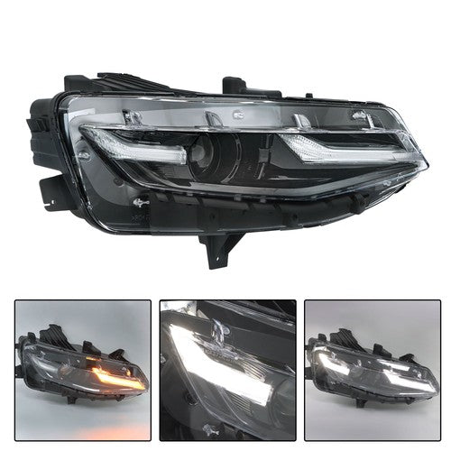 Headlight Passenger Side For Chevrolet Chevy Camaro 2019-2023 2024 Headlamp LED