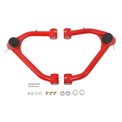 Fit For Chevrolet GMC 1500 2007-2018 Tubular Red 2-4' Lift Upper Control Arms