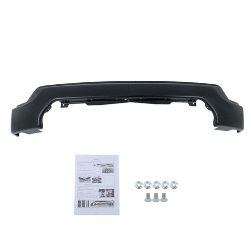 Durable Split-type Black Front Bumper Assembly Fit For GMC Sierra 1500 2019-2021